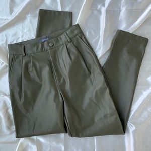 Green Leather Pants | Poshmark